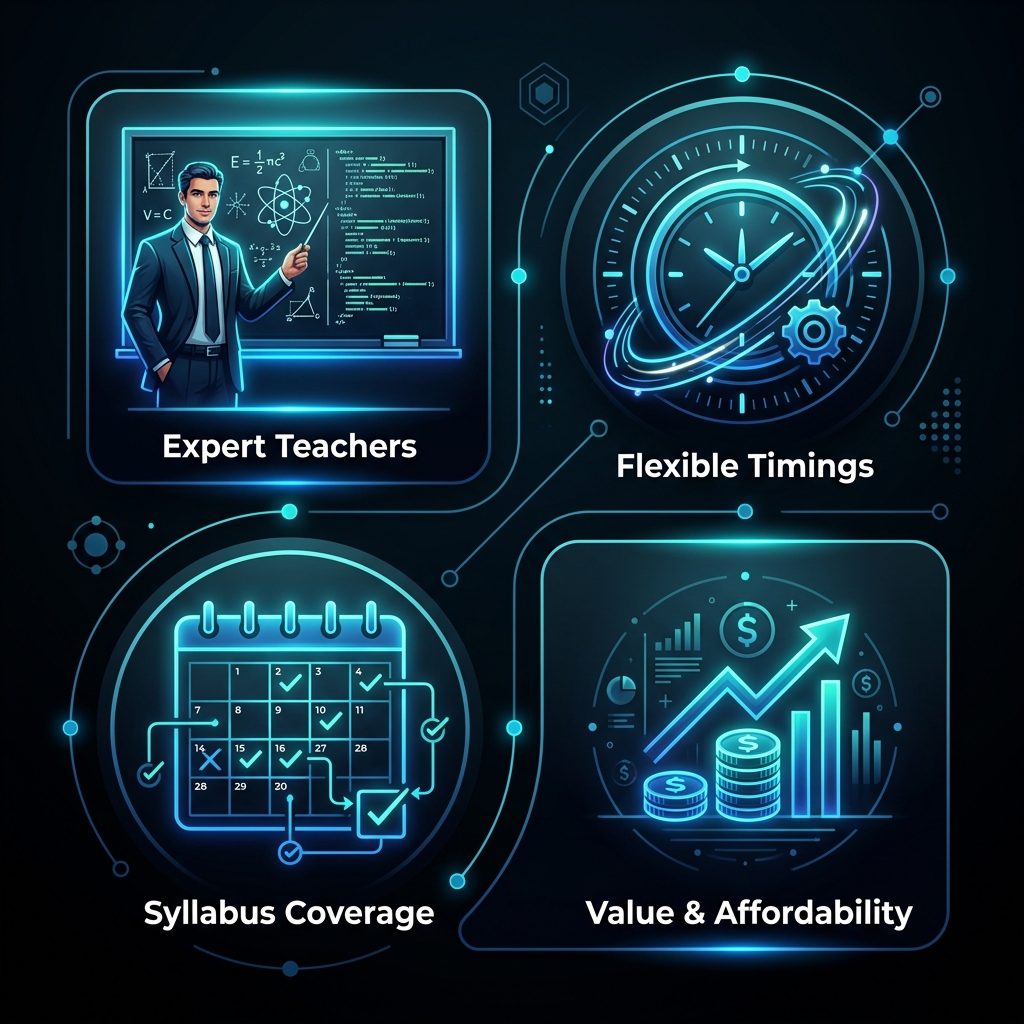 Educational Features Infographic